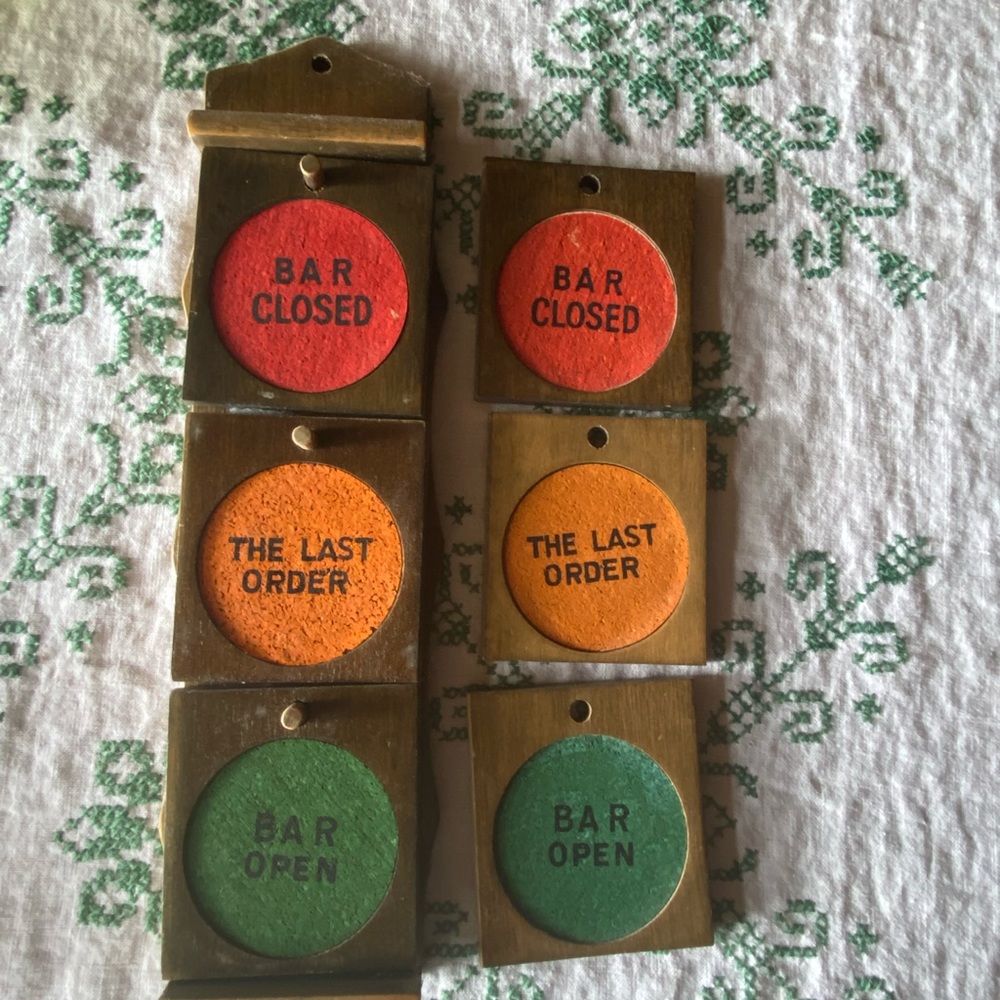 Vintage Coasters Rack